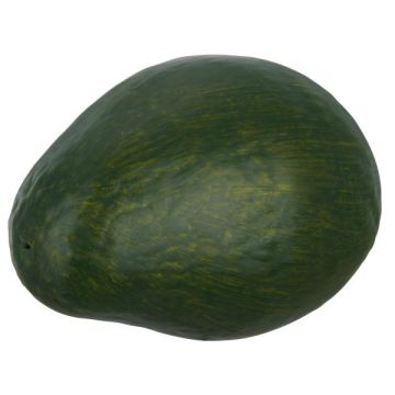 Artificial fruit: avocado NICOLAAS, green, 9 cm, Ø 6.5 cm