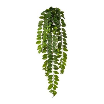 Artificial Columnea hanging plant STRAHO, support stick, green, 85cm