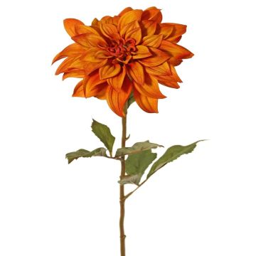 Decorative dahlia PHILLIPPA, Eco Collection, orange-yellow, 26"/65cm, Ø6"/15cm