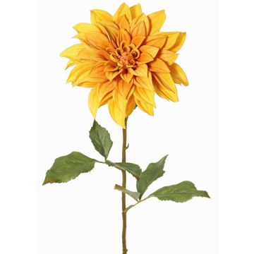 Decorative dahlia PHILLIPPA, Eco Collection, yellow-orange, 26"/65cm, Ø5.9"/15cm Decorative dahlia PHILLIPPA, Eco Collection, yellow-orange, 26"/65cm, Ø5.9"/15cm