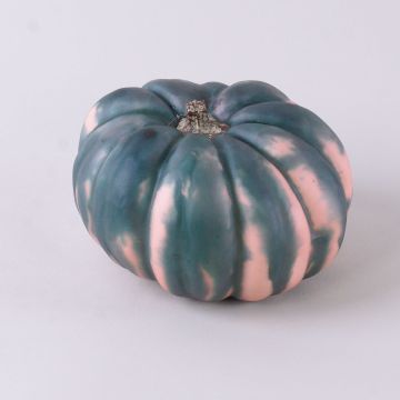Decorative Mandarin pumpkin ORIKIDA, green, 5.1"/13cm