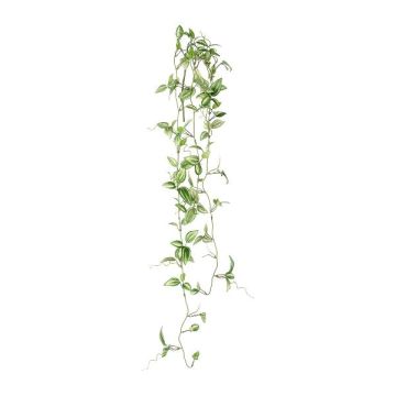 Decorative hanging plant Tradescantia zebrina FROLHE, stick, green-white, 3ft/100cm