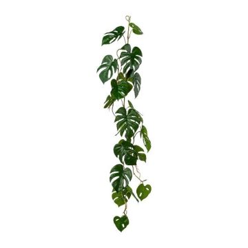Artificial garland Philodendron Monstera Deliciosa PIMBEL, 3ft/105cm