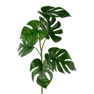 Decorative branch Philodendron Monstera Deliciosa RINTEC, 28"/70cm