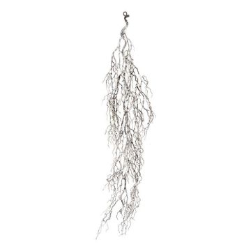 Artificial garland Coral POGASI, snow-covered, brown, 31"/80cm Artificial garland Coral POGASI, snow-covered, brown, 31"/80cm