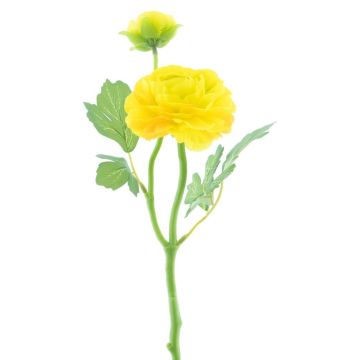 Artificial ranunculus LIOFA, yellow, 14"/35cm Artificial ranunculus LIOFA, yellow, 14"/35cm