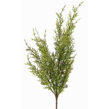 Artificial juniper branch ALEKO with berries, green, 20"/50cm Artificial juniper branch ALEKO with berries, green, 20"/50cm
