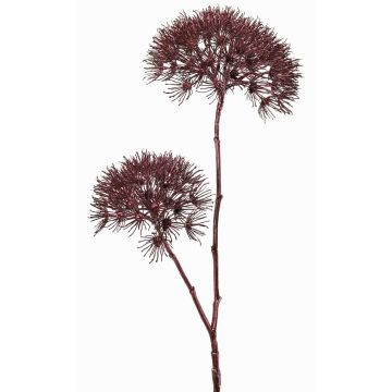 Artificial hogweed branch OTRIS, dark red, 37"/95cm, Ø5.9"-8"/15-20cm Artificial hogweed branch OTRIS, dark red, 37"/95cm, Ø5.9"-8"/15-20cm