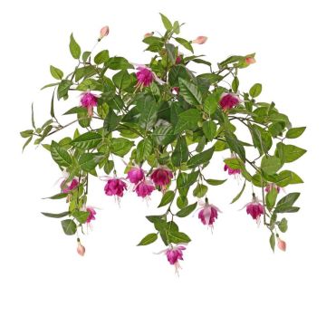 Artificial fuchsia KROUSIA, stem, pink-violet, 12"/30cm, Ø2"/5cm Artificial fuchsia KROUSIA, stem, pink-violet, 12"/30cm, Ø2"/5cm