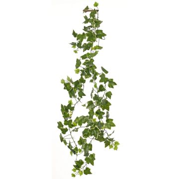 Artificial ivy garland TILL, crossdoor, green-white, 7ft/205cm