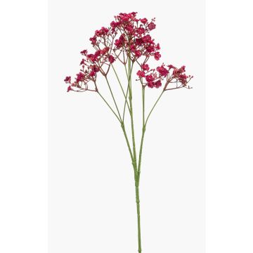 Artificial gypsophila LITAGO, fuchsia, 28"/70cm, Ø0.6"/1,5cm