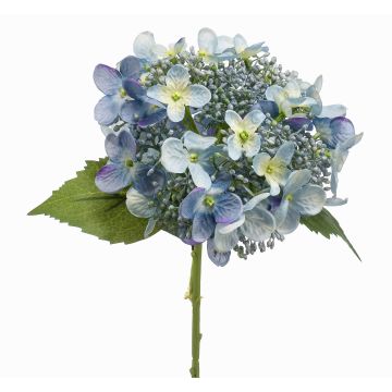 Artificial hydrangea CALESA, light blue, 20"/50cm