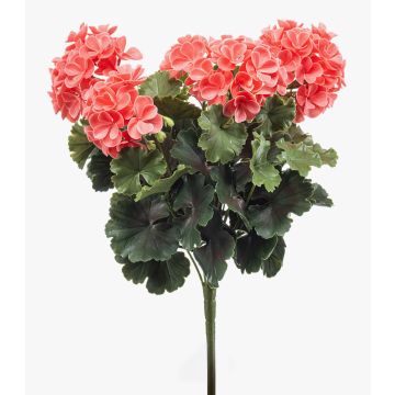 Artificial geranium BAKLIN on a stake, crossdoor, pink, 40cm
