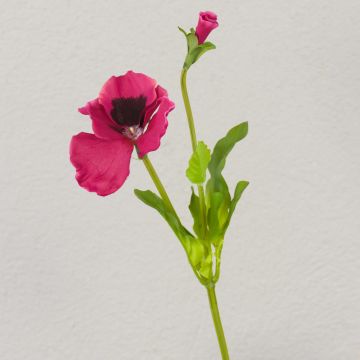 Artificial pansy MELINDA, pink, 12"/30cm