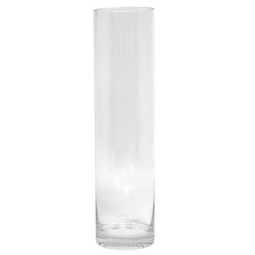 Cylindrical flower vase SANSA OCEAN, clear, 16"/40cm, Ø3.9"/10cm Cylindrical flower vase SANSA OCEAN, clear, 16"/40cm, Ø3.9"/10cm