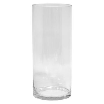 Cylindrical flower vase SANSA OCEAN, clear, 14"/35cm, Ø5.9"/15cm Cylindrical flower vase SANSA OCEAN, clear, 14"/35cm, Ø5.9"/15cm