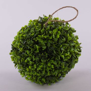 Artificial boxwood ball HEINZ, plastic grid, Ø8"/20cm