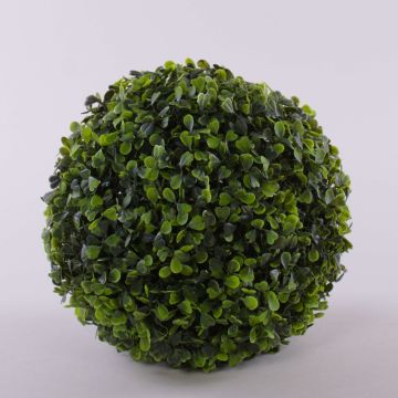 Artificial boxwood ball HEINZ, plastic grid, Ø10"/25cm