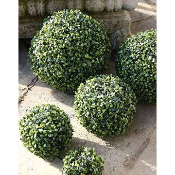 Artificial boxwood ball HEINZ, plastic grid, Ø16"/40cm Artificial boxwood ball HEINZ, plastic grid, Ø16"/40cm