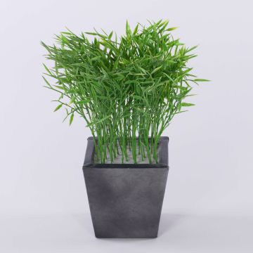 Artificial bamboo YASO in metal pot, 10"/26cm