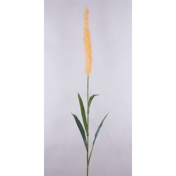 Artificial pennisetum LEBRERO with panicles, yellow, 6ft/175cm Artificial pennisetum LEBRERO with panicles, yellow, 6ft/175cm