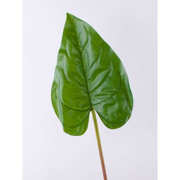 Artificial flamingo flower leaf NORMAN, green, 4ft/110cm Artificial flamingo flower leaf NORMAN, green, 4ft/110cm