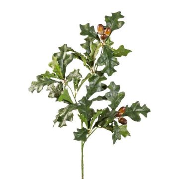 Artificial oak tree branch FROLKE with fruits, green-brown, 28"/70cm Artificial oak tree branch FROLKE with fruits, green-brown, 28"/70cm