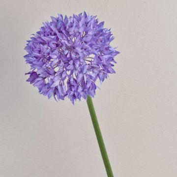 Fake flower ornamental leek LISBETH, purple, 31"/80cm, Ø5.9"/15cm