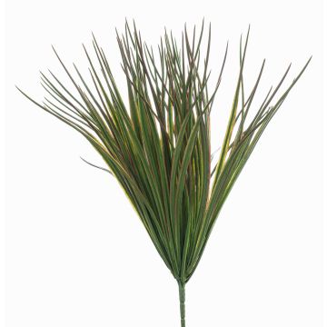 Artificial lamp cleaner grass WILFEN on a stake, crossdoor, green-red, 16"/40cm Artificial lamp cleaner grass WILFEN on a stake, crossdoor, green-red, 16"/40cm