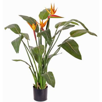 Fake Bird of paradise flower DALILA, orange-violet, 4ft/110cm, 6.7"x9"/17x22cm Fake Bird of paradise flower DALILA, orange-violet, 4ft/110cm, 6.7"x9"/17x22cm
