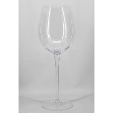 XXL Wine glass ROGER AIR on a base, clear, 60cm, Ø23,1cm