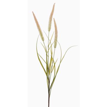 Decorative foxtail branch TALOR with panicles, pink-green, 33"/85cm