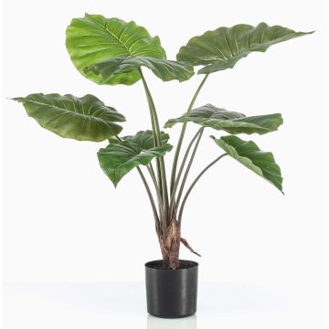 Artificial Alocasia Calidora FAYOR, green, 28"/70cm