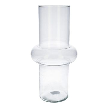 ELSABEA flower vase, glass, recycled, clear, 31cm, Ø15.1cm