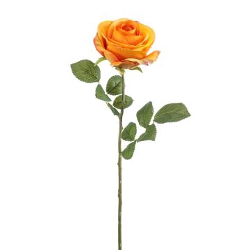 Rose Artificial BRUNETTE, orange, 70cm, Ø11cm