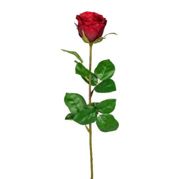 Decorative flower Rose NORLAN, red, 28"/70cm Decorative flower Rose NORLAN, red, 28"/70cm