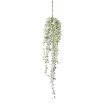 Artificial hanging plant Larch YENVO, cones, snow-covered, white-green, 33"/85cm Artificial hanging plant Larch YENVO, cones, snow-covered, white-green, 33"/85cm