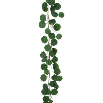 Artificial eucalyptus garland ZUBO, green, 6ft/190cm