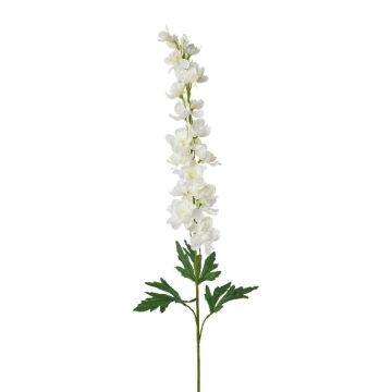 Artificial flower Delphinium DREANY, white, 3ft/90cm