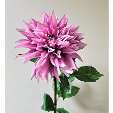 Artificial dahlia TURENA, lilac-pink, 75cm