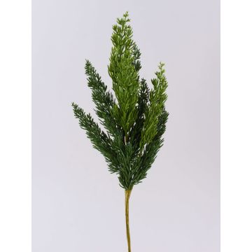 Decorative juniper branch STURNYN, green, 50cm