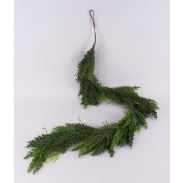 Artificial cypress garland TALSIMA, green, 6ft/175cm Artificial cypress garland TALSIMA, green, 6ft/175cm