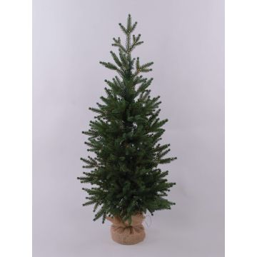 Artificial spruce STORNYN in a jute bag, 35"/90cm Artificial spruce STORNYN in a jute bag, 35"/90cm