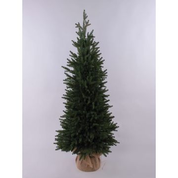 Artificial spruce STORNYN in a jute bag, 4ft/120cm Artificial spruce STORNYN in a jute bag, 4ft/120cm