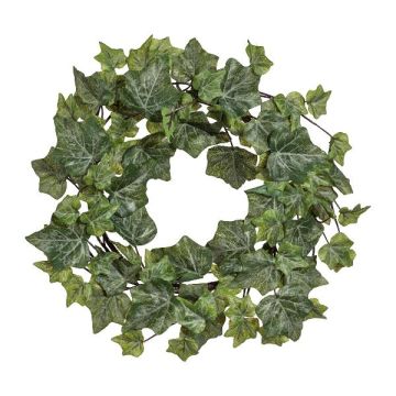 Decorative ivy wreath WILMO, green, Ø10"/25cm