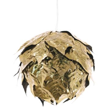 Artificial holly ball NAMAKA, gold, Ø6"/15cm