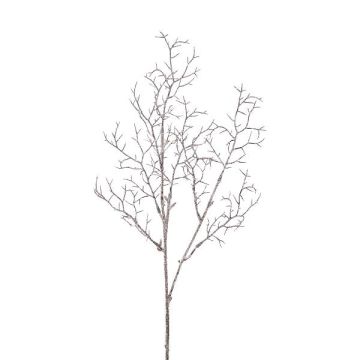 Decorative coral branch ZORVEK, frosted, white-brown, 28"/70cm Decorative coral branch ZORVEK, frosted, white-brown, 28"/70cm