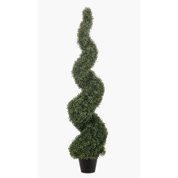 TOM artificial boxwood spiral, decorative pot, crossdoor, 150cm