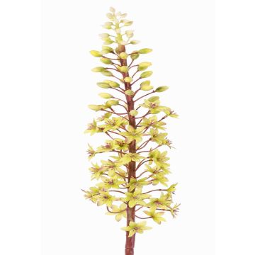 Artificial flower, crested lily ZERFIM, green, 90 cm