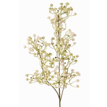 Artificial gypsophila branch MURMYN, white-green, 65cm